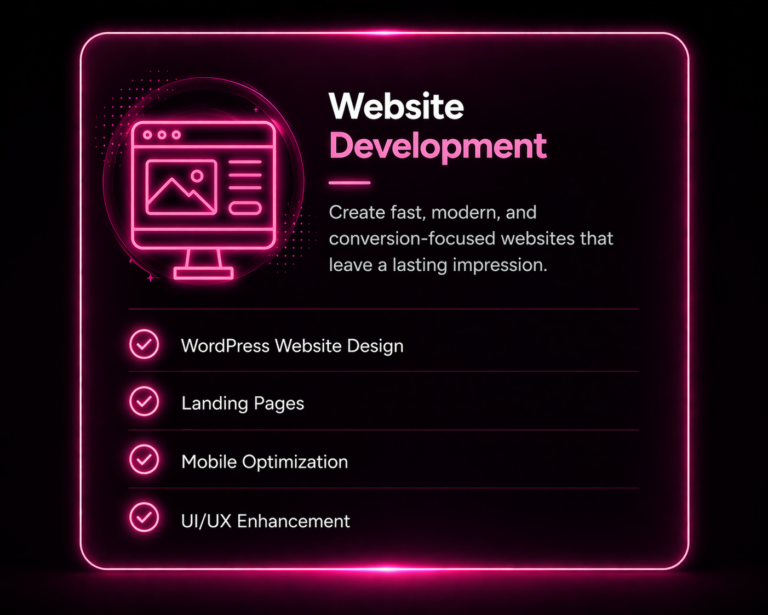 website development